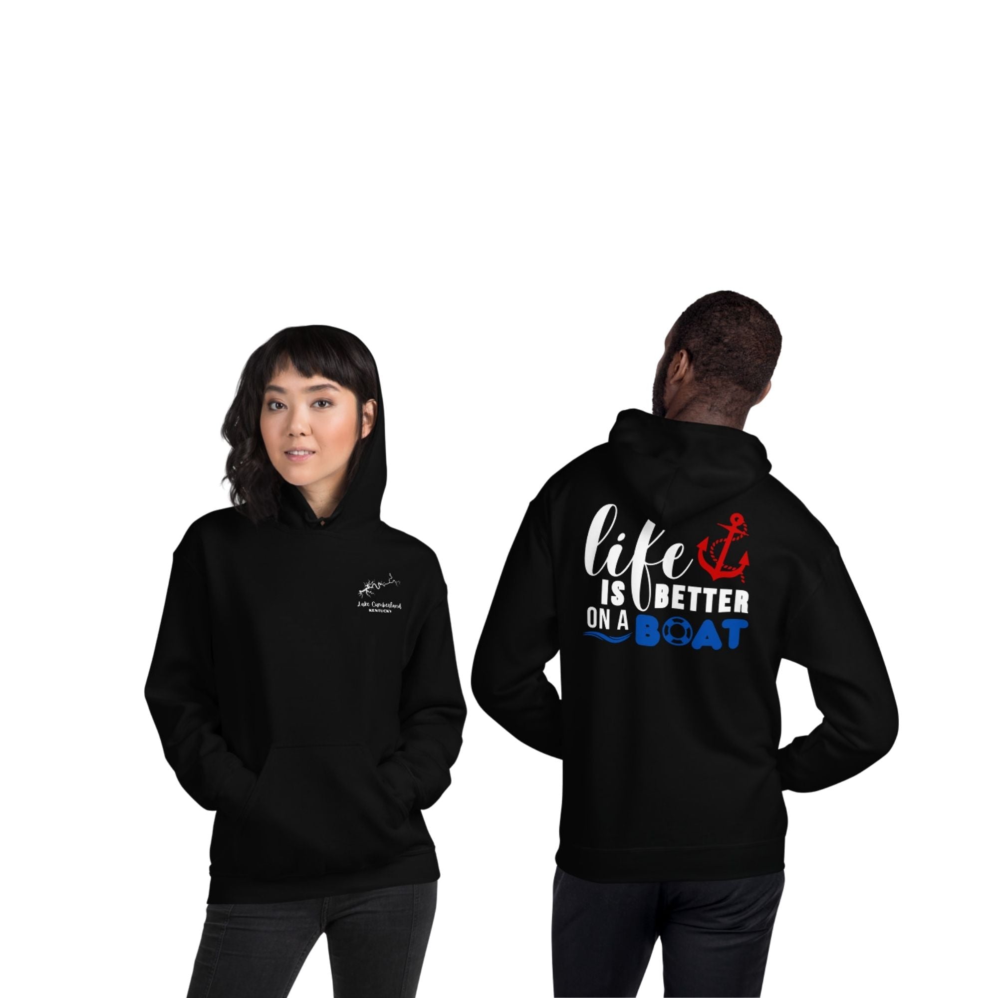 Lake Cumberland "Life is Better on a Boat" Hoodie