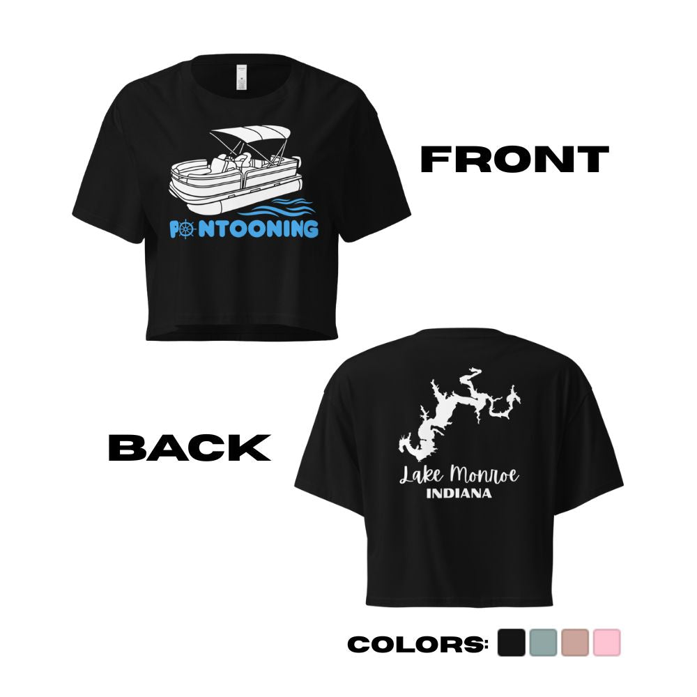 Lake Monroe "Pontooning" Crop Top