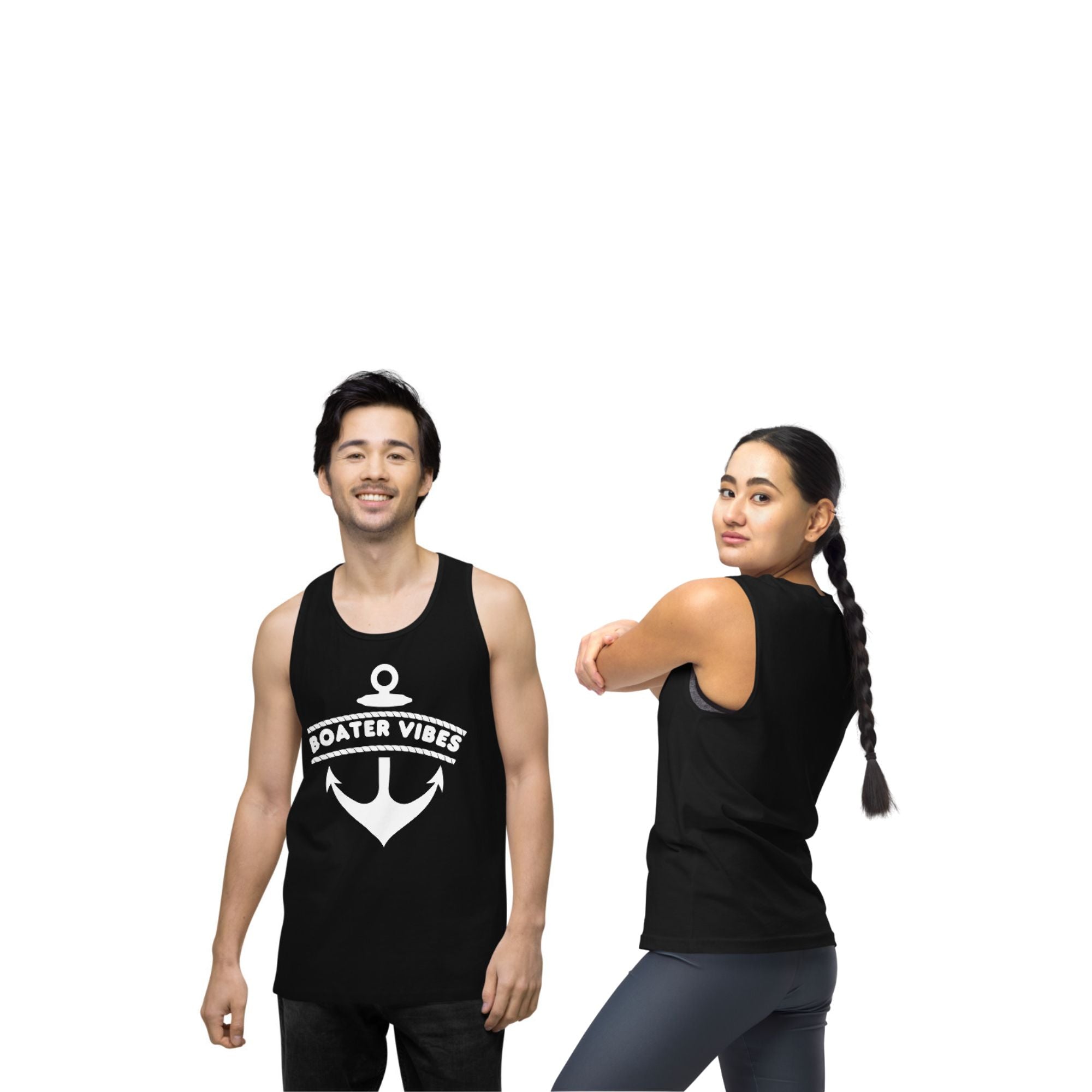 "Boater Vibes" Muscle Tank Top