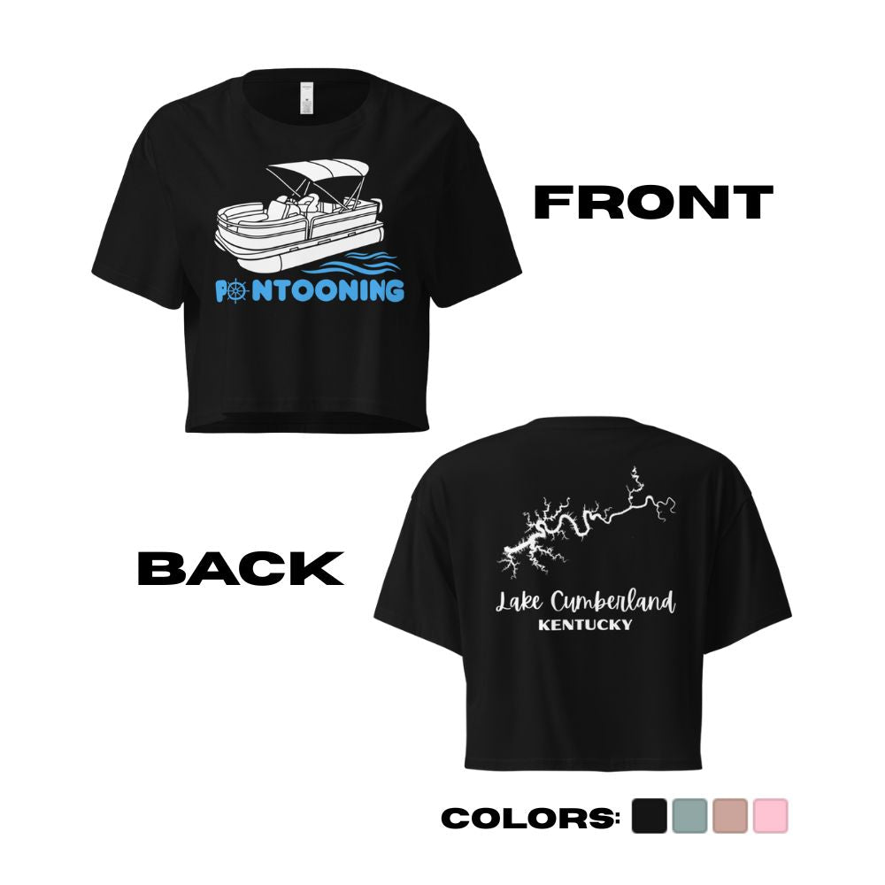 Lake Cumberland "Pontooning" Crop Top