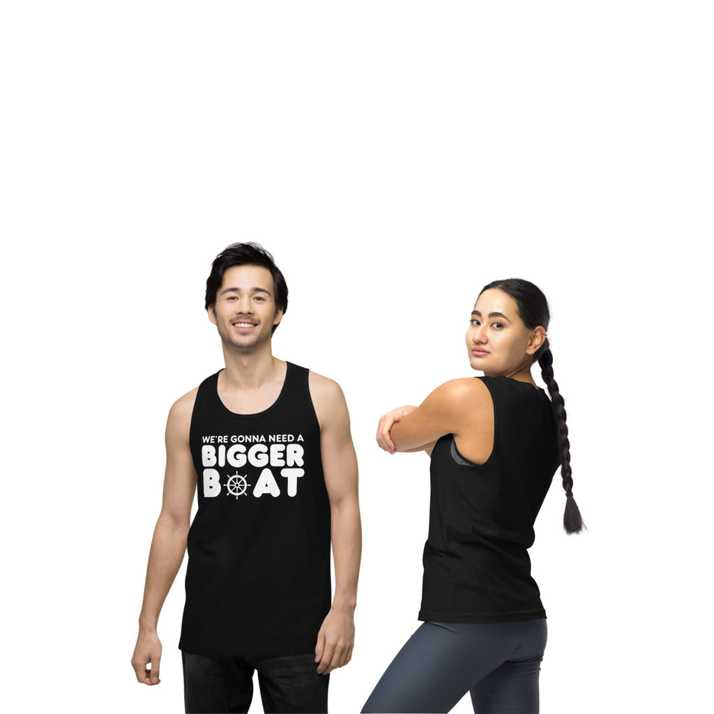 "We're Gonna Need a Bigger Boat" Muscle Tank Top