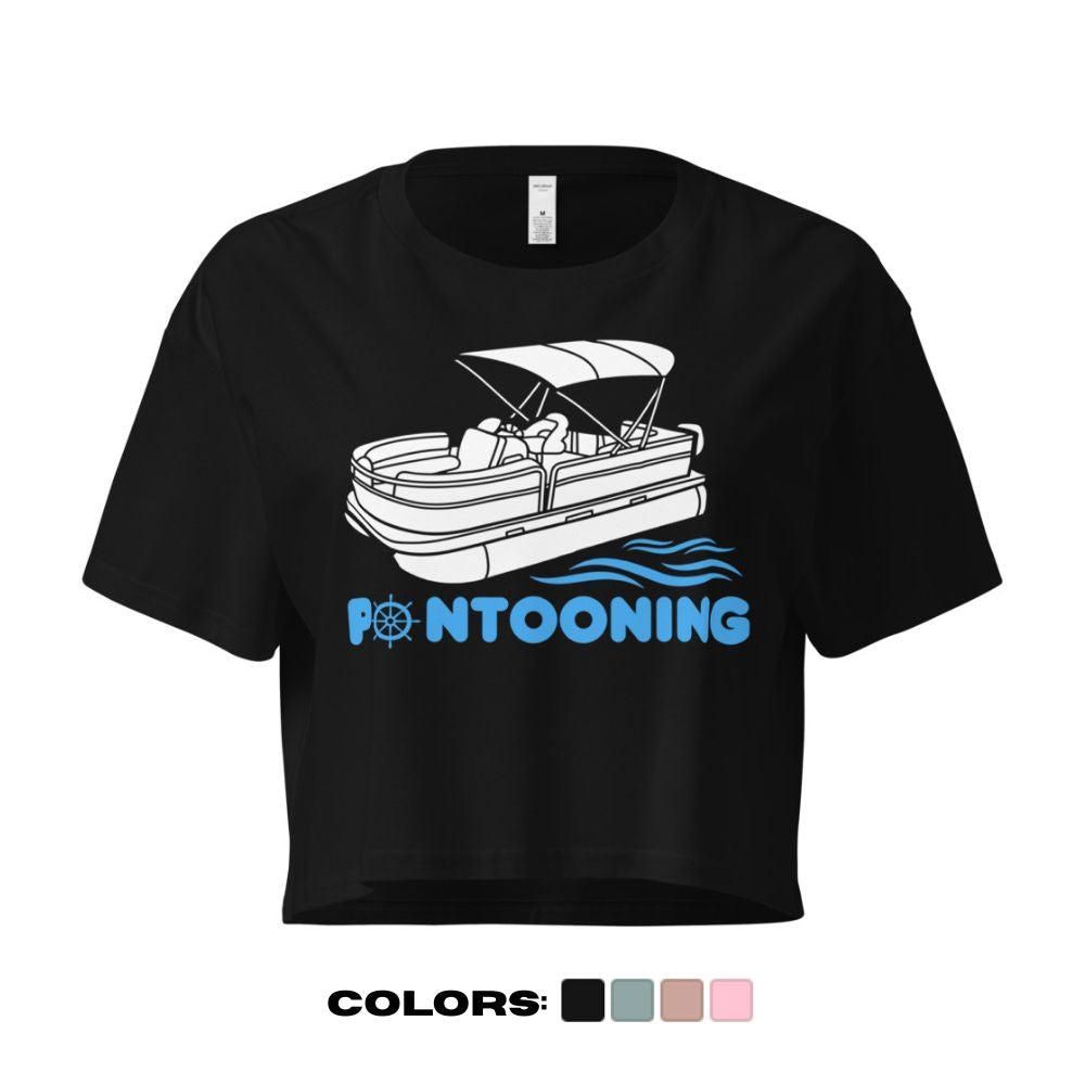 "Pontooning" Crop Top