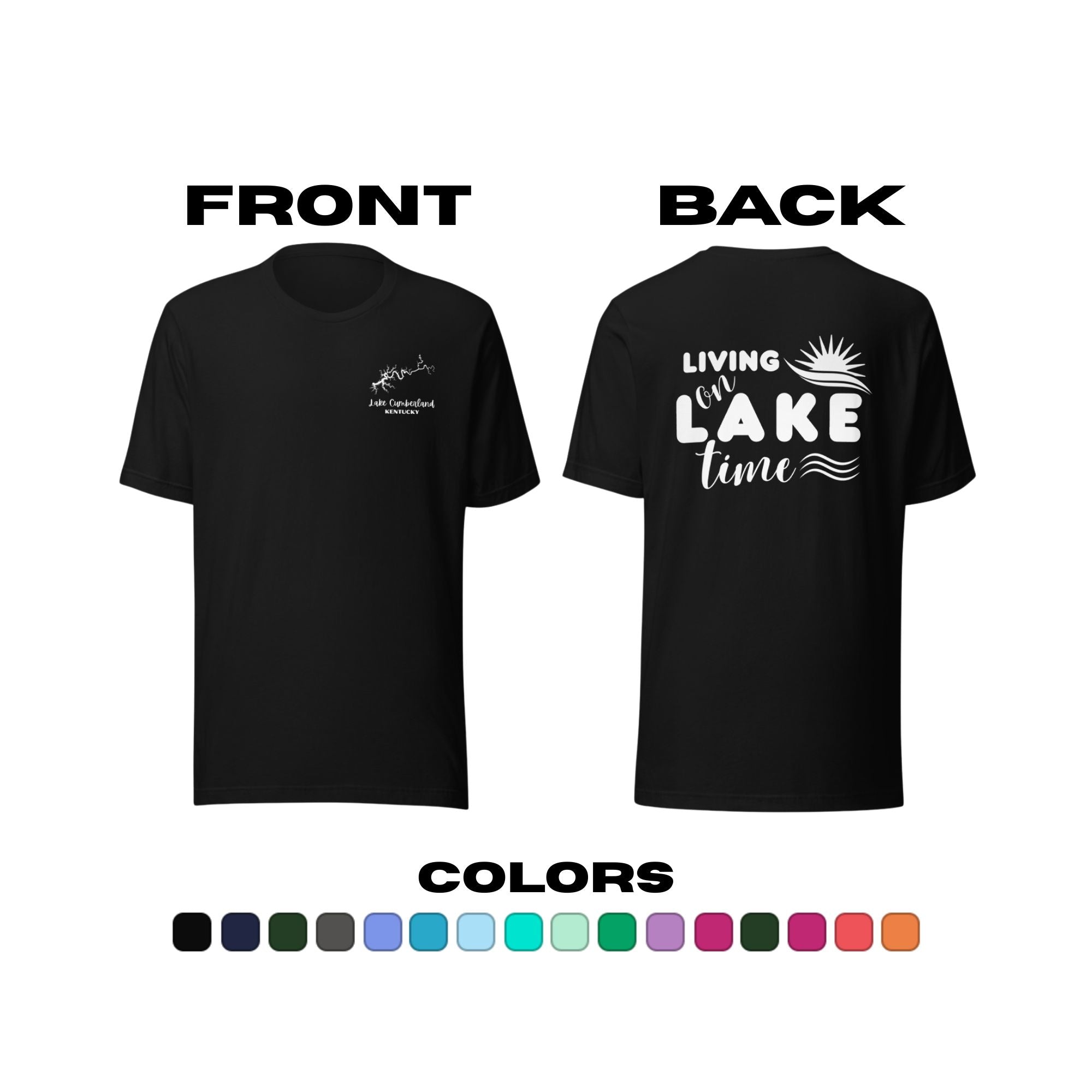 Lake Cumberland "Living on Lake Time" T-Shirt