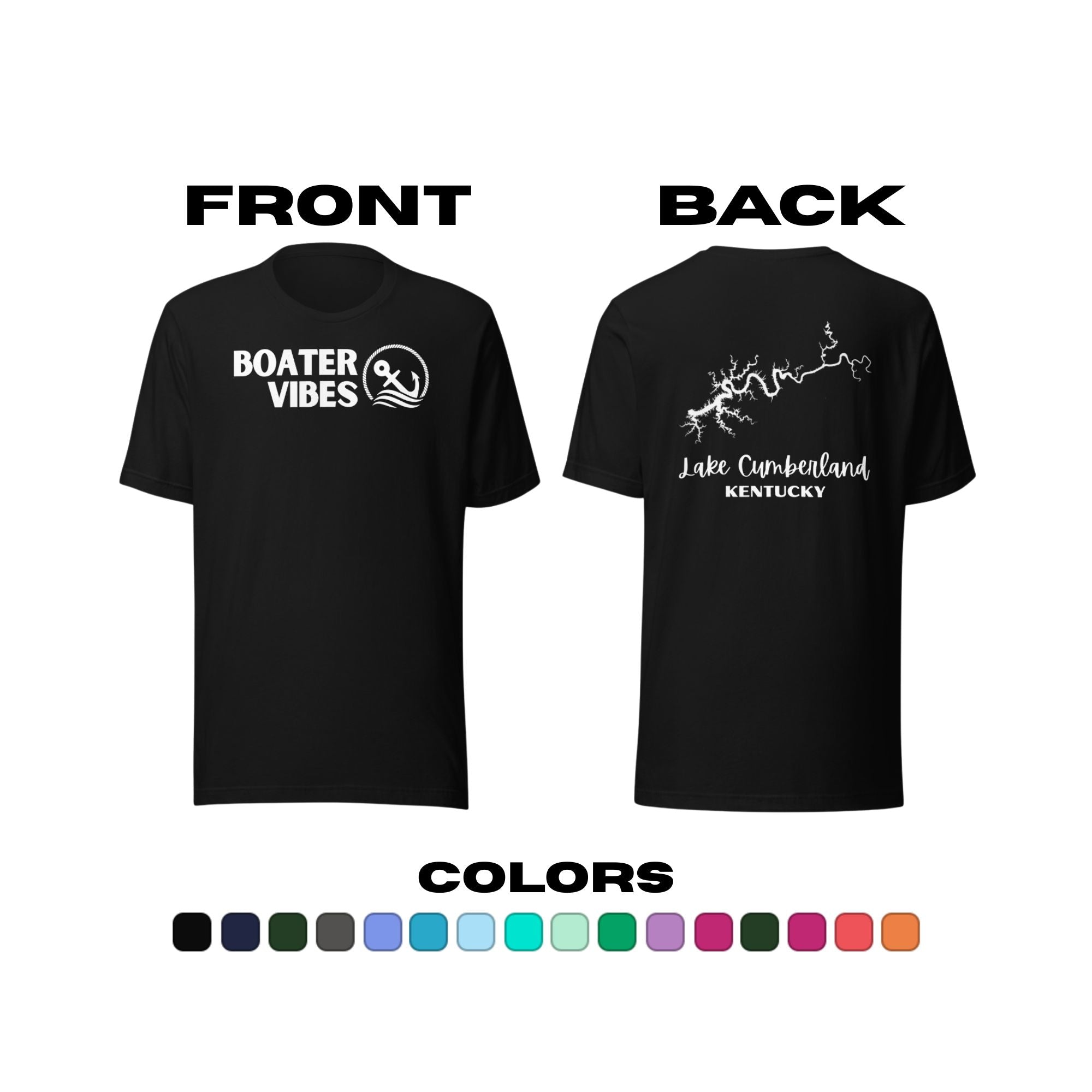 Lake Cumberland "Boater Vibes" T-Shirt
