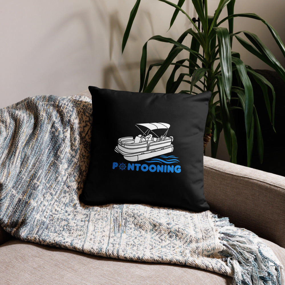 "Pontooning" Pillow