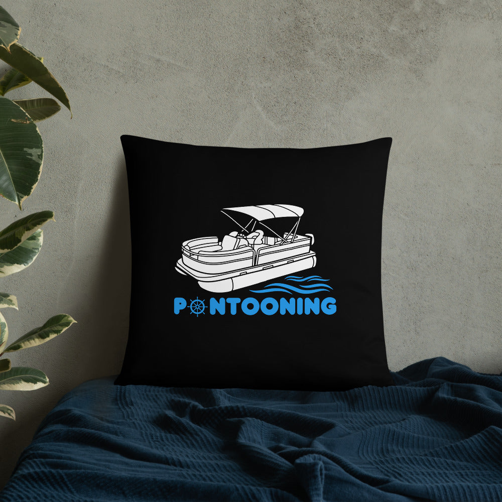 "Pontooning" Pillow