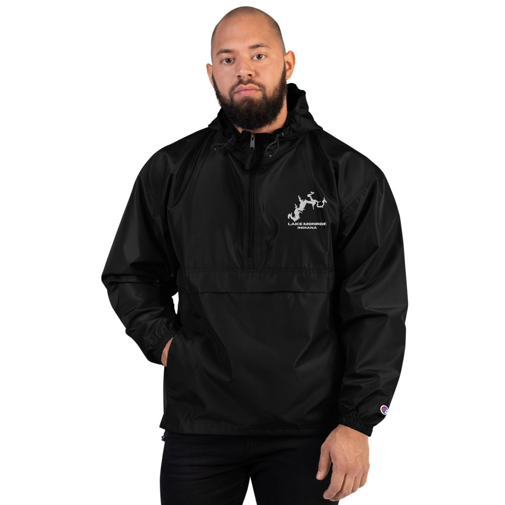 Lake Monroe Embroidered Champion Half-Zip Rain Jacket
