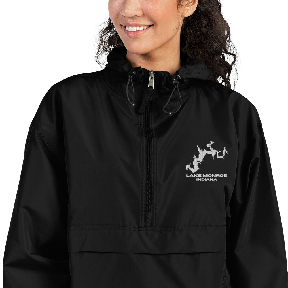 Lake Monroe Embroidered Champion Half-Zip Rain Jacket