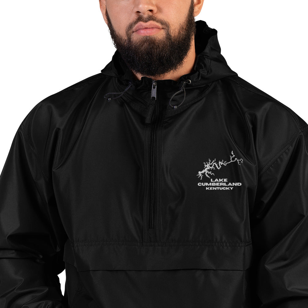 Lake Cumberland Embroidered Champion Half-Zip Rain Jacket