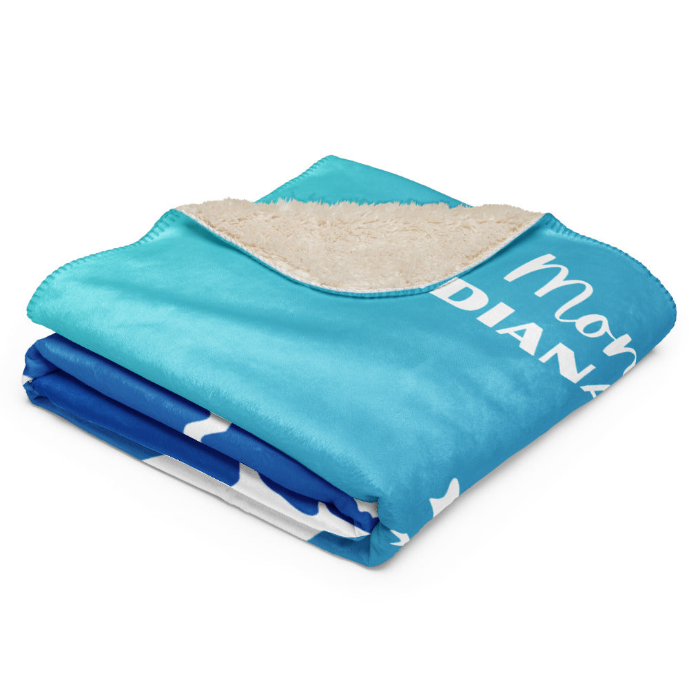 Lake Monroe / Boater Vibes Sherpa Blanket