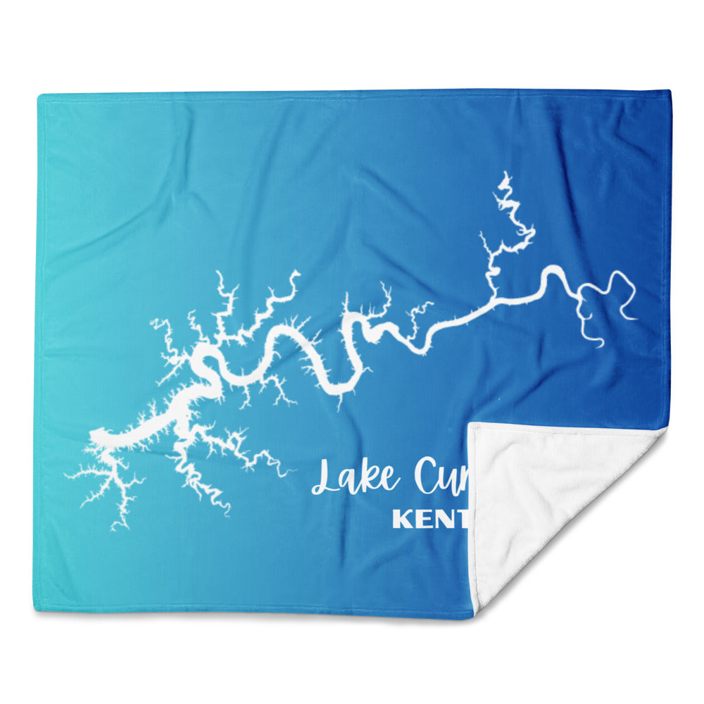 Lake Cumberland Teal/Blue Blanket