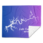 Lake Cumberland Blue/Purple Blanket