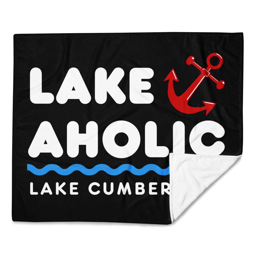 Lake Cumberland "Lakeaholic" Blanket
