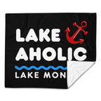 Lake Monroe "Lakeaholic" Blanket