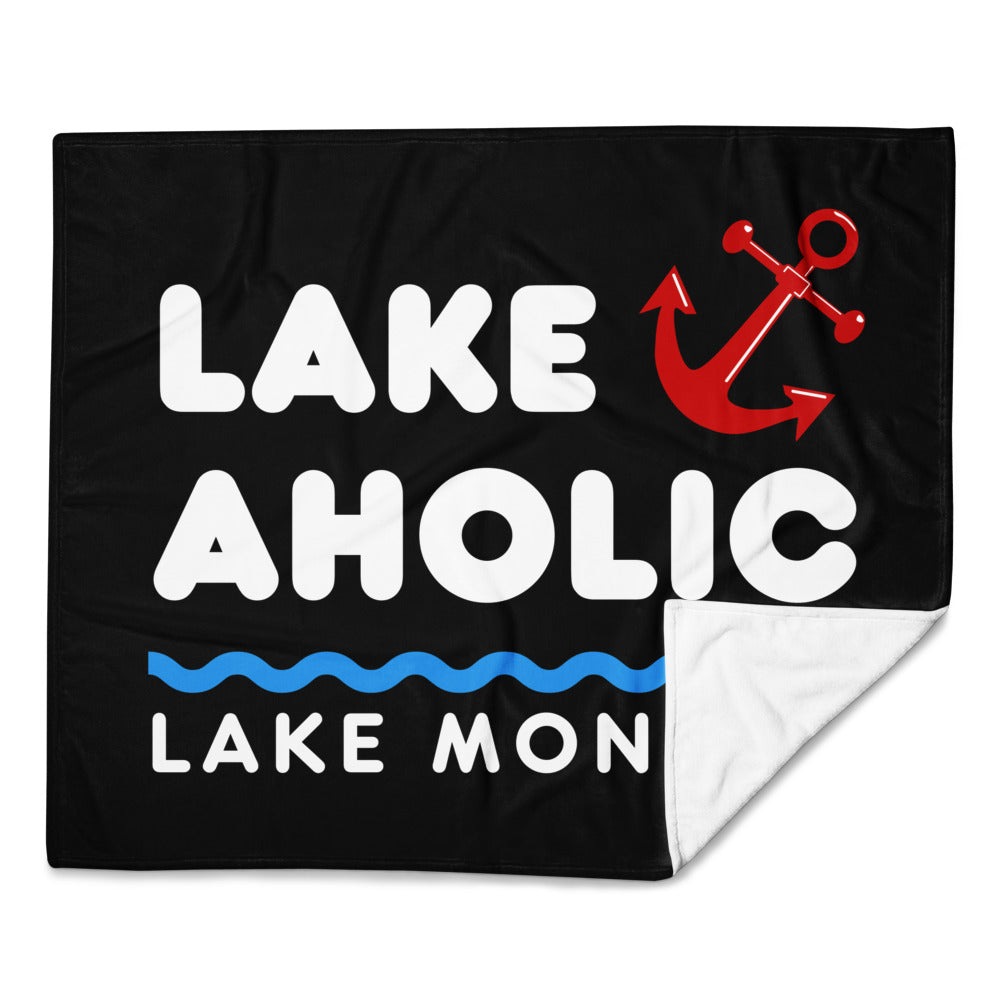 Lake Monroe "Lakeaholic" Blanket