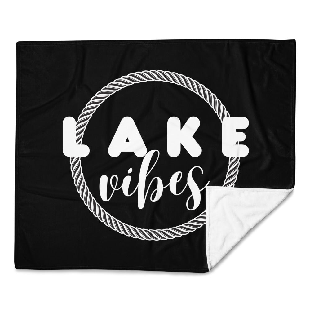 "Lake Vibes" Blanket