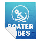 Boater Vibes Teal/Blue Blanket