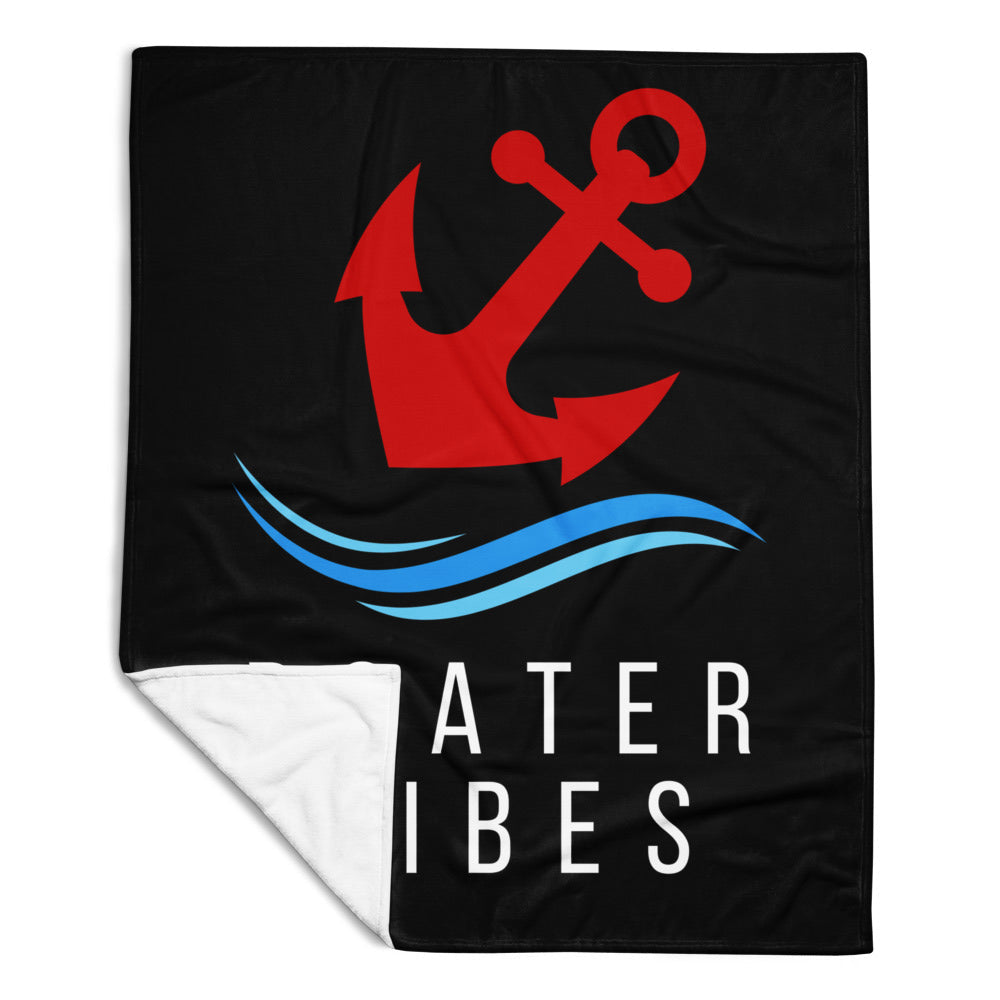 Boater Vibes Anchor Blanket