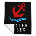 Boater Vibes Anchor Blanket