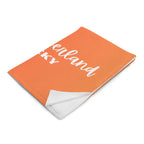 Lake Cumberland Red/Orange Blanket
