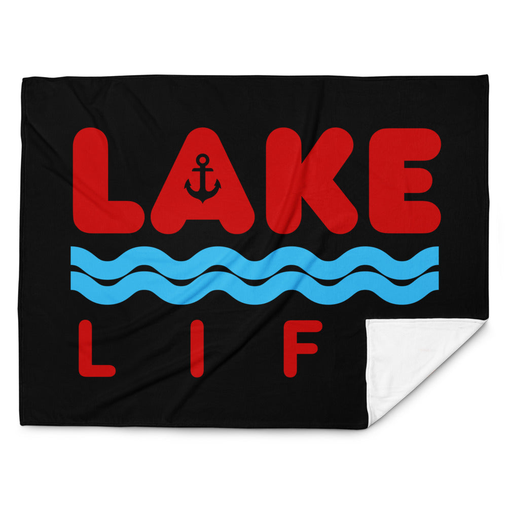 "Lake Life" Blanket