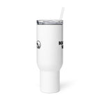 "Boater Vibes" Tumbler with Handle and Lid