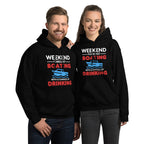 "Weekend Forecast: Boating With a Chance of Drinking" Hoodie