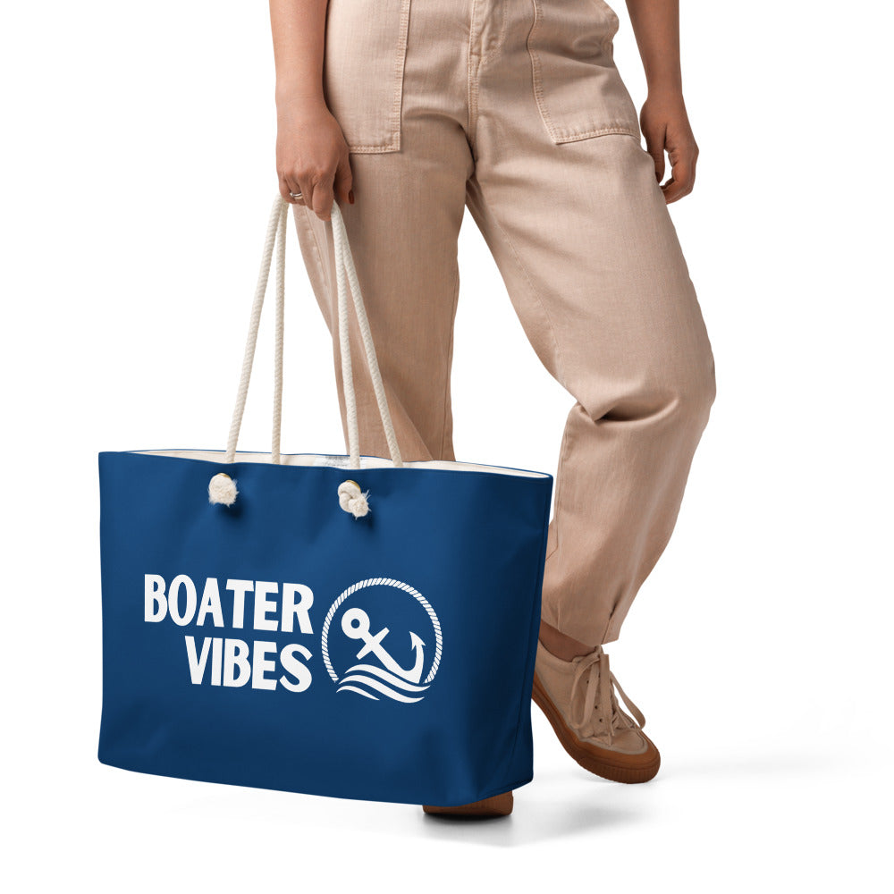 Boater Vibes "Life is Better at the Lake" Weekender Bag