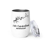 Lake Cumberland Wine Tumbler with Lid
