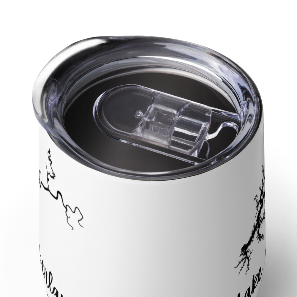Lake Cumberland Wine Tumbler with Lid
