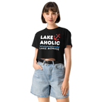 Lake Monroe "Lakeaholic" Crop Top
