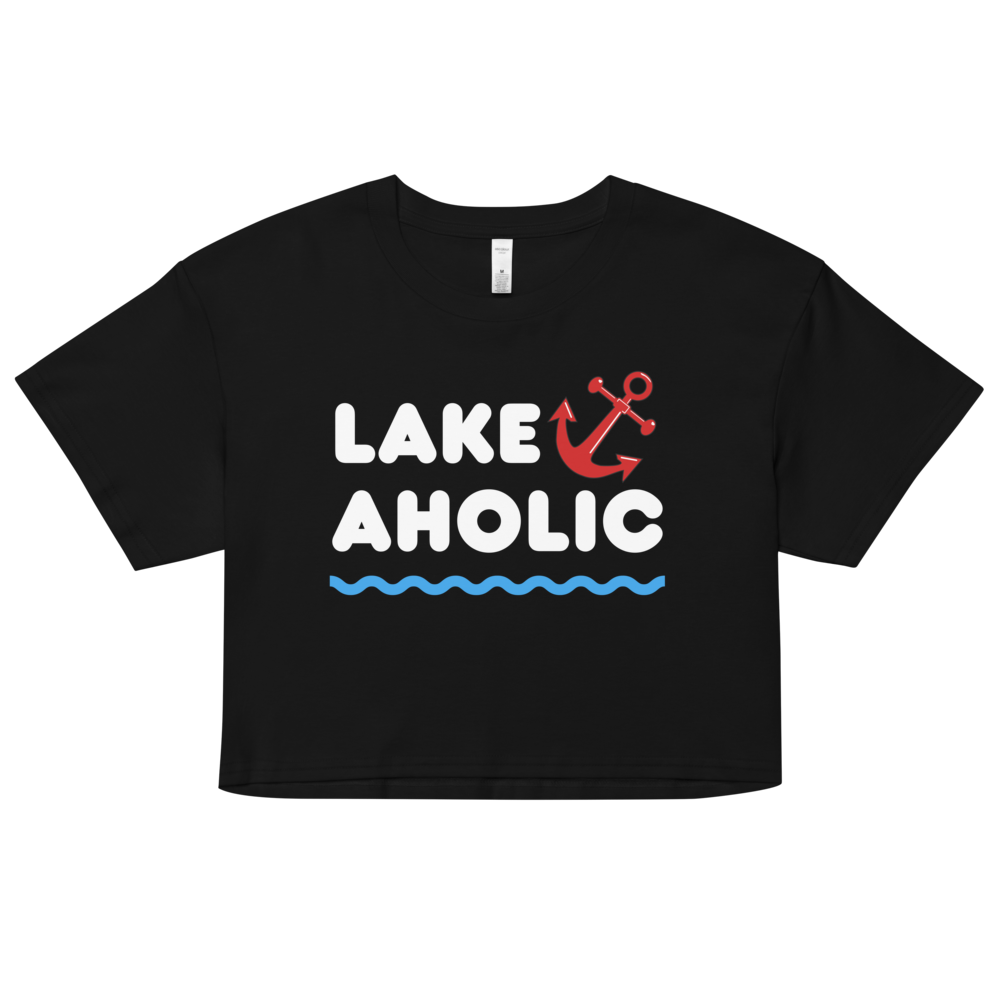 "Lakeaholic" Crop Top