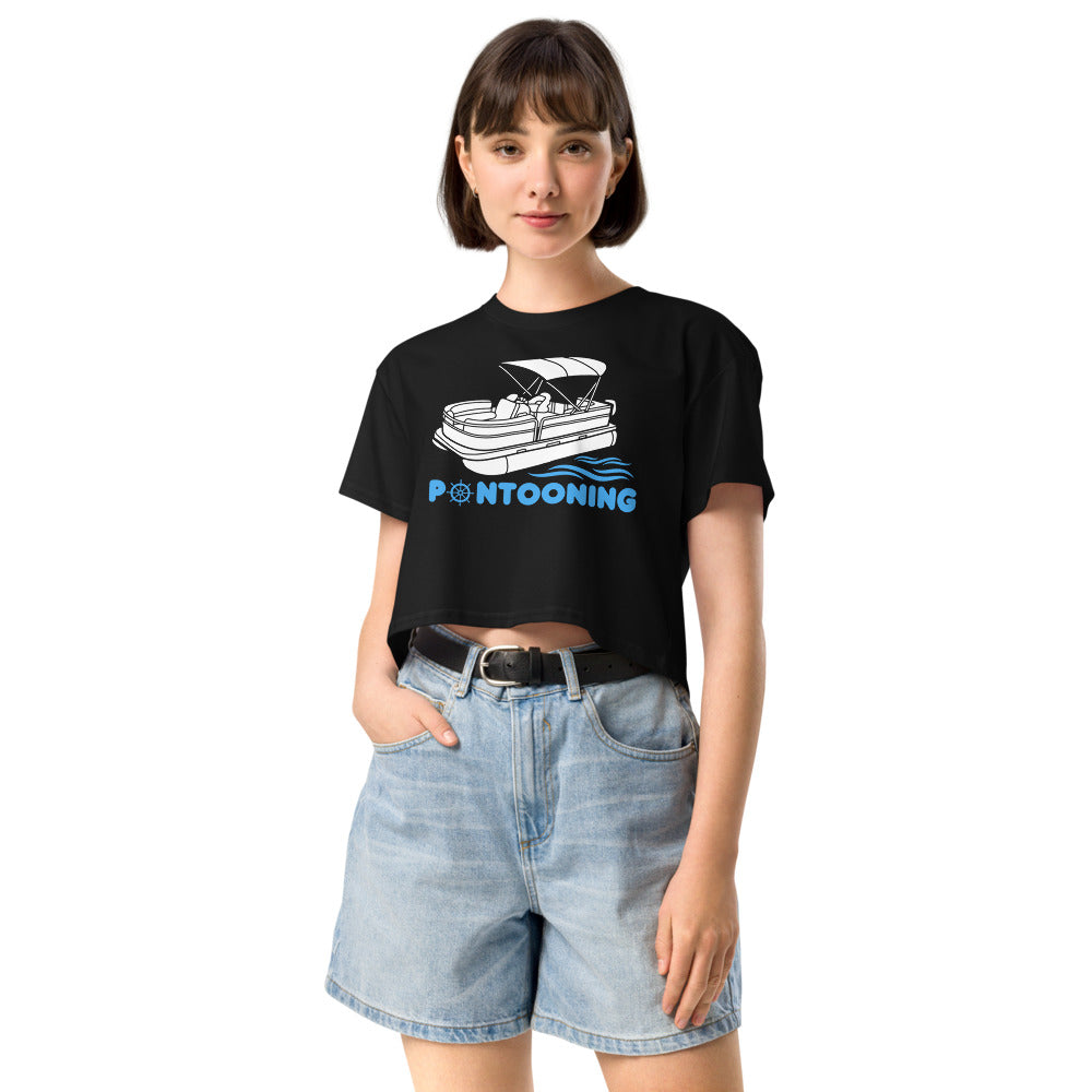 "Pontooning" Crop Top