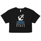 "Boater Vibes" Crop Top