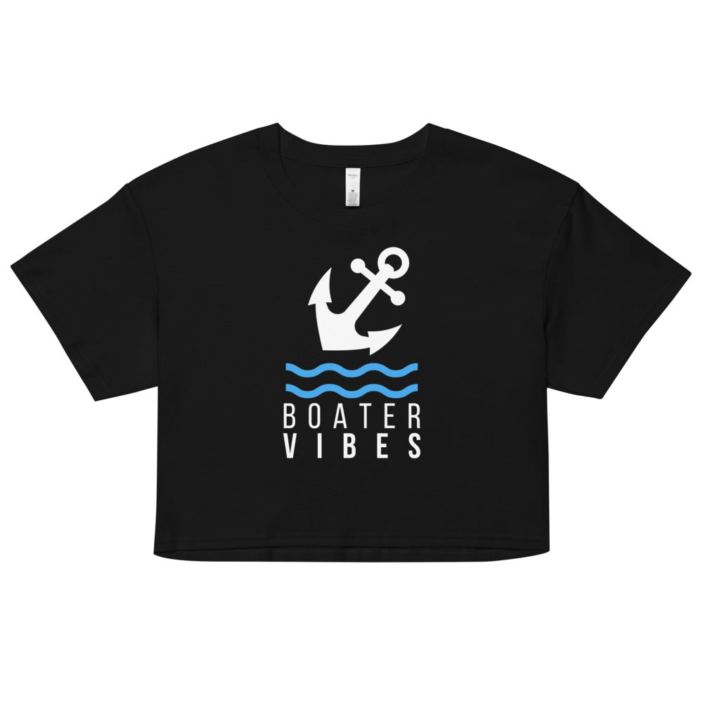 "Boater Vibes" Crop Top